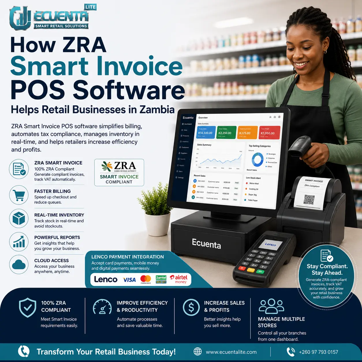Multi-Store Management Software in Zambia